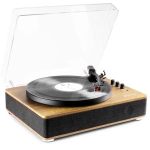Retourdeal - Fenton RP162LW hifi retro platenspeler met Bluetooth en