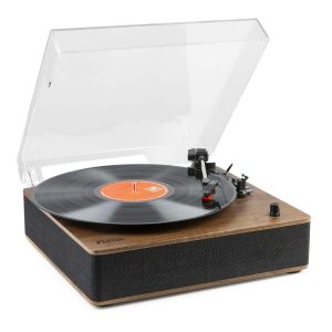 Fenton RP161 retro platenspeler met Bluetooth - Ingebouwde speakers -