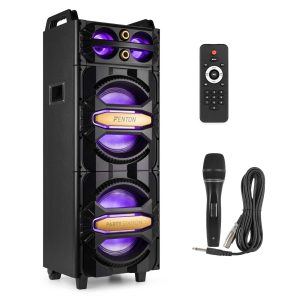 Retourdeal - Fenton LIVE2102 party speaker met Bluetooth, mp3 speler,