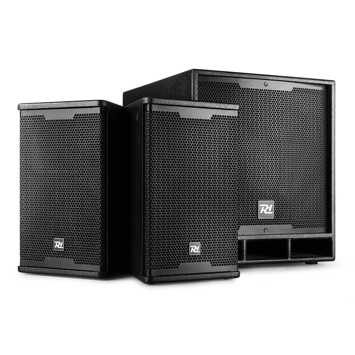 Power Dynamics Combo 1500 speakerset met Bluetooth - 1500W 1 Power Dynamics Combo 1500 speakerset met Bluetooth - 1500W