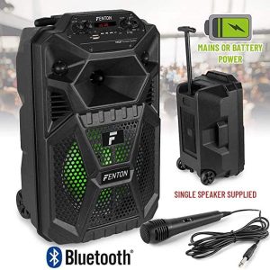 Retourdeal - Fenton FPC8T accu speaker 100W met Bluetooth, microfoon