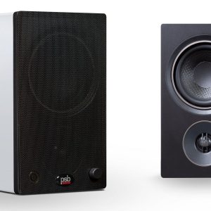 PSB Speakers: Alpha AM3 Draadloze Boekenplank Speakers - Wit
