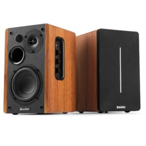 Audizio KS01B HiFi speaker set - Boekenplank speakers - Met Bluetooth