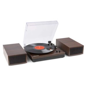 Fenton RP165D stereo platenspeler met Bluetooth en speakers -