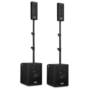 Vonyx VX1020BT Actieve speakerset - Geluidsinstallatie met Bluetooth -
