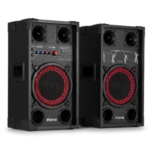 Fenton SPK-108 actieve speakers - PA speakers met Bluetooth -