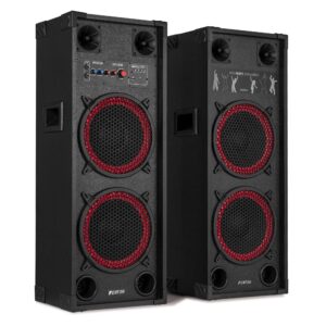 Fenton SPK-210 actieve speakers - PA speakers met Bluetooth - Dubbele